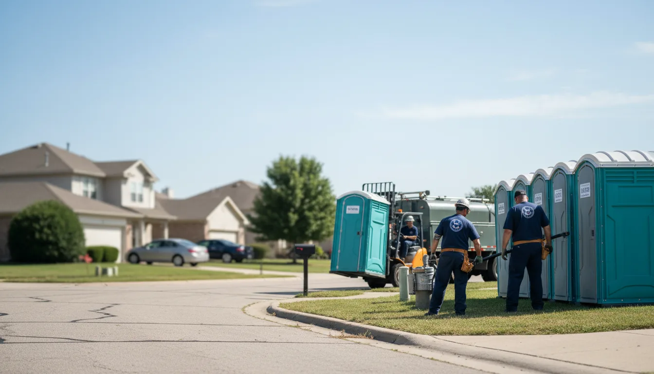 Porta Potty Rental in Hot Springs Village, AR near me